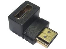 HDMI redukce úhlová 90° černá  D331