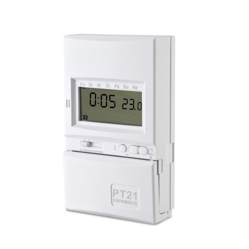 ELEKTROBOCK Prostorový termostat PT21termost.prog.dig.týdenní PT21_1