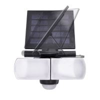 Solight LED solární osvětlení se senzorem, 8W, 600lm, Li-on, černá - WO772_5