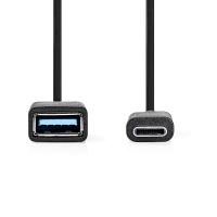 kabel  USB Cvidl./USB-Azás. 15cm