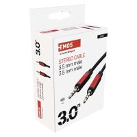 JACK kabel 3,5mm stereo, vidlice - 3,5mm vidlice 3m   SM5003_6 (5)